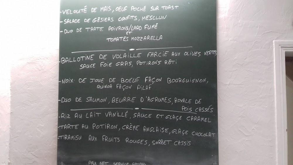 Bar/restaurant Le Renouveau - Menu Image 2